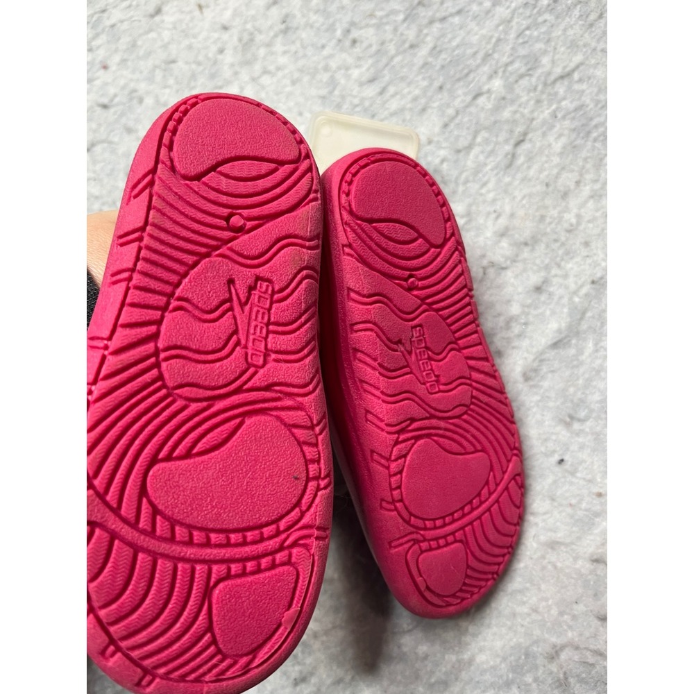 Speedo Kids Shore Explorer Pink Water Shoes Slip On Swim Shoes‎ Size M 7-8 NEW - Picture 3 of 3